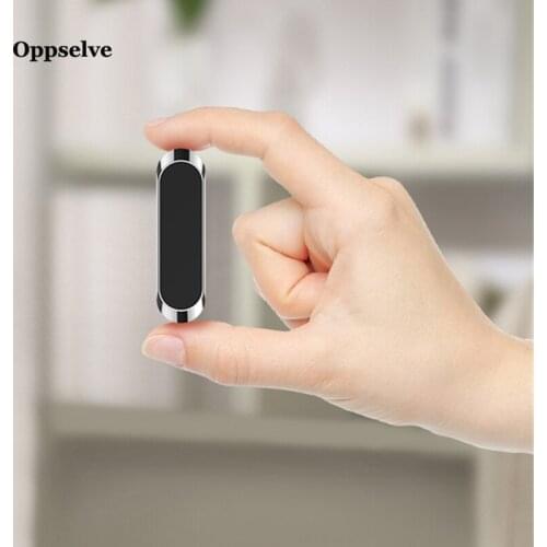 Oppselve Magnetic Car Phone Holder in Car Strong Magnet Strip Phone Stand For iPhone 11 X Huawei P20 Pro Lite Universal Suporte