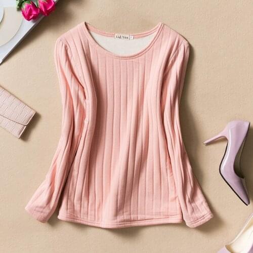 Spring T-shirts for Women Bottoming White Shirt Female T-shirt Top Korean Clothes 2020 Warm Camiseta Mujer KJ1941