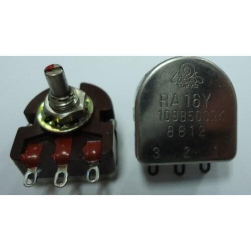 [VK] Japan TOCOS wire around potentiometer RA16Y-10S-B500R RA16Y 10SB500 RA16 -10S B500R 10mm shaft switch