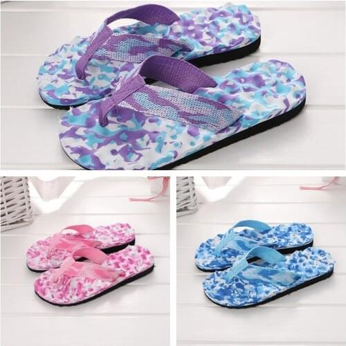 Slippers Homme Women Flip Flops Floor Flat Shoes Indoor Summer Home Massage Slipper Camouflage Comfortable Zapatillas de hombre