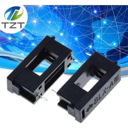 10PCS BLX-A type 5*20mm with cover fuse seat fuse pipe Fuse holder 5x20 fuse seat
