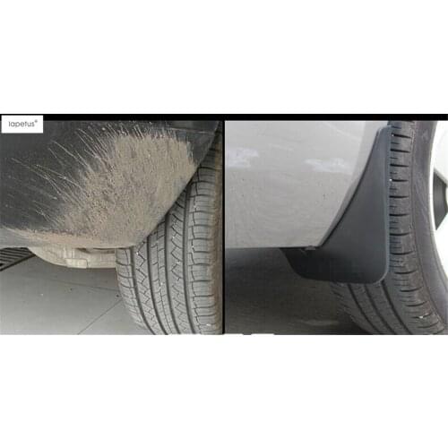 Lapetus Accessories For Skoda Octavia MK3 A7 2015 2016 2017 Mudguards Mud Flap Flaps Splash Guards Fender Protect Cover Kit Trim