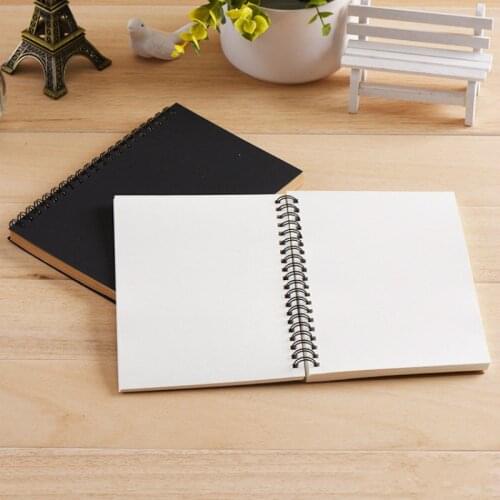 1PCS Sketchbook Diary Drawing Painting Graffiti Small 12*18cm Soft Cover Blank Paper Notebook Memo Pad School Office Stationery