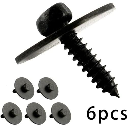 6Pcs Sheet Metal Under Cover Screw Bolt A0019906036 For Mercedes Benz W203 S203 W204 S204 W207 W211 C219