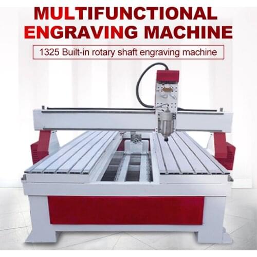 Songli 1325 3.2kw woodworking engraving machine advertising acrylic relief, hollowing, built-in rotation axis 3d carving