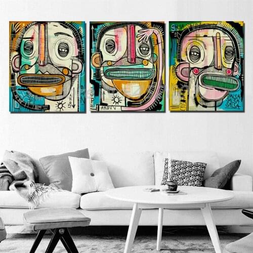 Joachimes Graffiti Street Art Prepaid Prankster Abstract Canvas Poster Painting All Picture Print Living Room Bedroom Decoration