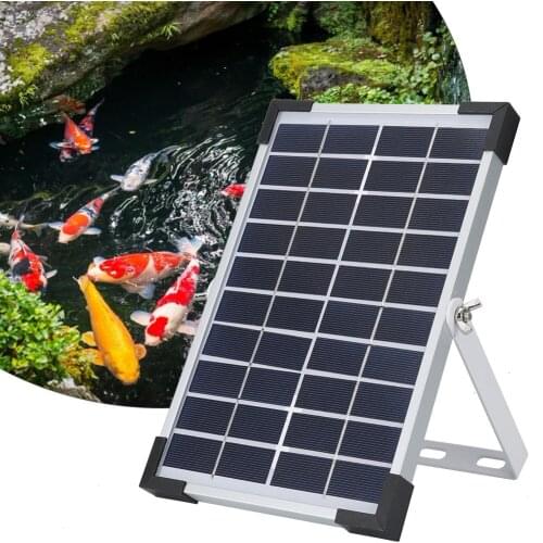 Solar Powered Oxygenator Fish Tank Aquarium Pond Water Oxygen Pump Air Pump BSV-AP006