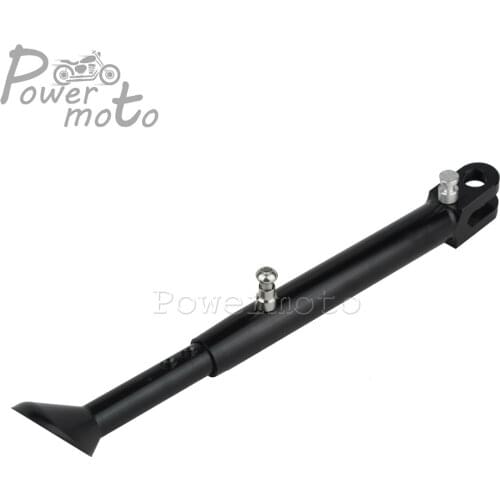 Motorcycle Kick Side Stand Adjustable Kickstand Kit for Kawasaki ZZR600 2005-2008 Ninja ZX6 ZX9R ZX10R ZX6R ZX6RR 1998-2015