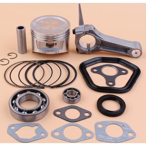 88MM Piston Ring Connecting Rod Bearing Seal Gasket Kit For HONDA GX390 188F 13HP 6.5KW 4-Stroke Engine Motor Gasoline Generator