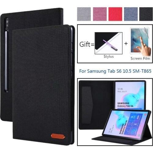Flip Leather Tablet Case For Samsung Tab S7 Plus 12.4" T970 Fundas Protective Stand Cover Soft Shell For Tab S7 11" SM-T870 T875