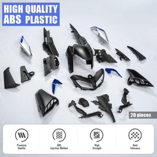 Motorcycle Side Panel Cover Injection Bodywork Fairing Painted Molding Cowl Kit for Yamaha MT09 FZ09 MT-09 FZ-09 MT 09 2017-2021