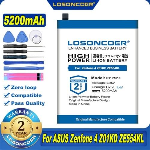 LOSONCOER Asus ZenFone 4 Batteries China