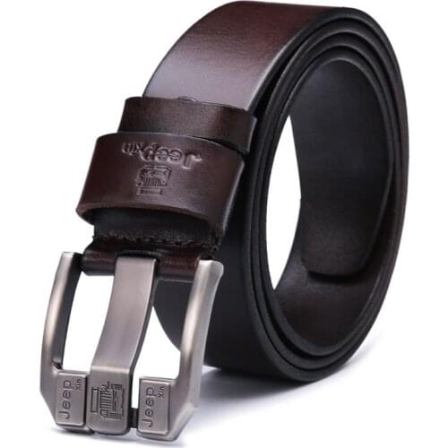 0017 Top Grade New Style Men leather belt Cowhide Leather Belts Man Ancient Trousers Belt