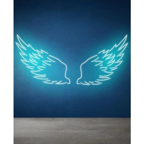 Neon Sign For wing handcraft Glass Tubes Lamp Beer bar Home Lamp handmade resterant light advertise custom DESIGN Handmade light