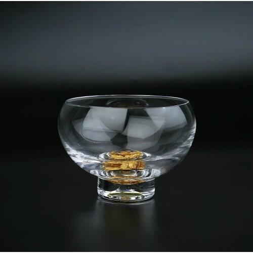 Oh Trend New Design Glass Espresso Cups Christmas Water Cup For Flower Tea Cups Elegant Imperial Royal Crystal Tea Glass