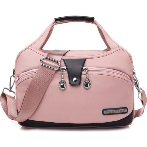 New SummerNylon Oxford Waterproof Purse Wallet Ladies Crossbody Handbag Messenger Top Handle Bag Boho Women Shoulder Tote Bags