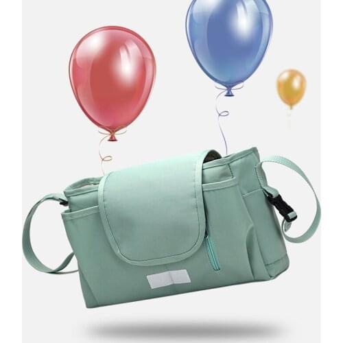 Baby Stroller Organizer Bag Diaper Bag Mummy Outdoor Travel Nappy Backpack Pram Car Hanging Accessories Womens Shoulder Bag