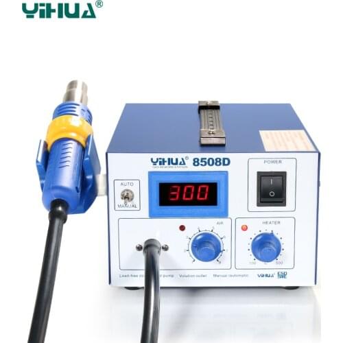 PCB Hot-Air Soldering Station for soldering tool YIHUA 8508D IC Ferrous- alloy Material