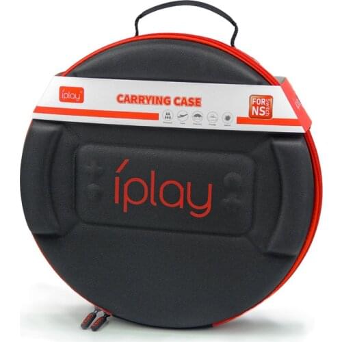 Portable Hard Shell Protective Storage Carrying Bag Big Capacity Zipper Case for Nintend NS Switch Console/Joystick/Fitness Ring