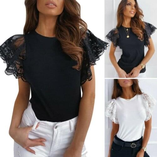 Sexy Fashion Women Bling Strap Vest Short Sleeve Loose Tops