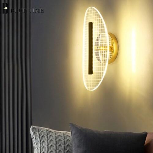 Fixture Led Wall Light Modern Home 110v 220v Wall Lamp For Living Room Bedroom Bedside Corridor Scnoce Indoor Decoration Lustre