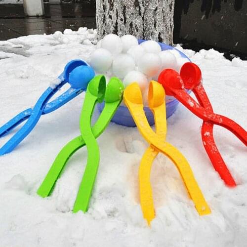 1PC Snowball Maker Snowball Tool Winter Snowball Outdoor Sports Toy Random Color
