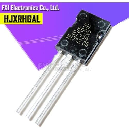 10PCS BT134-600D TO-126 BT134-600 TO126 600V 4A Triacs RAIL TRIAC New original