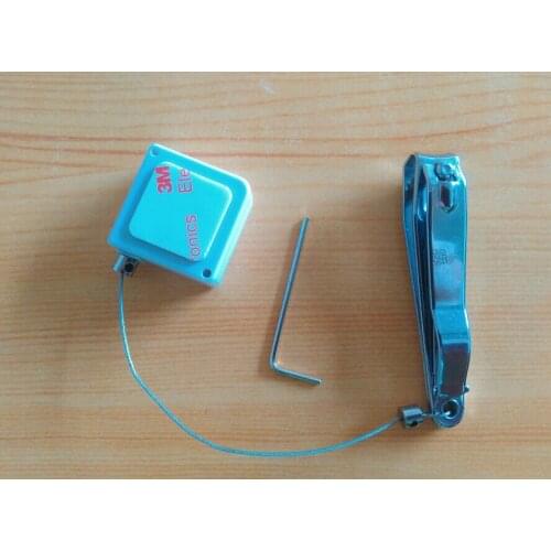 50 pieces Anti-lost Pull Box Display Security Cable Merchandise Security Recoiler for ring ,jewelry,watch, glasses,camera