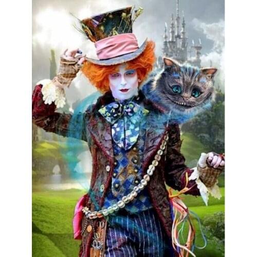 5D Mosaic Diamond Figure Cartoon Painting For Adults DIY Picture Craft Kit Home Decor 3D Square Diamond Painting By Number Art