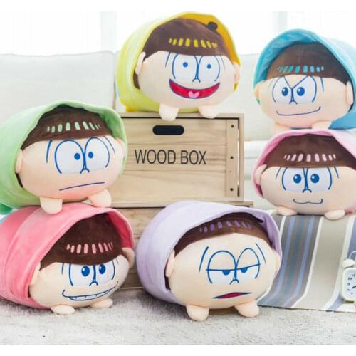 Anime Osomatsu San Plush Doll Mr Matsuno Osomatsu Karamatsu Choromatsu Osomatsu-San Model Toy pillow Cushion gift