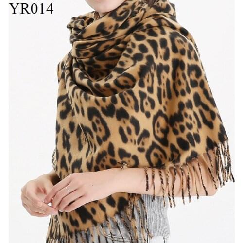 Women Scarf Wrap Shawl Blanket Tassel Leopard Print Large Long Animal Print Long Scarf 200*72cm