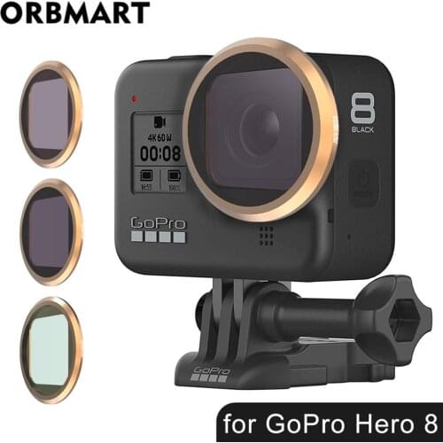 Lens Filter for GoPro Hero 8 Black CPL Polarizing ND Filter Macro Lens UV Magnetic Filter Camera Lenses Accessories for Go Pro 8