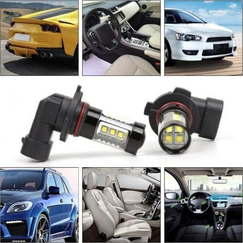 H10 80W High-power Car Lights Car Led Front Fog Lights High-brightness Low-energy Light Bulbs Automotive Supplies