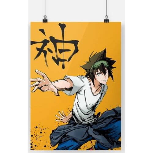 Jin mori god of high school canvas painting decor wall art pictures bedroom study home living room decoration prints poster