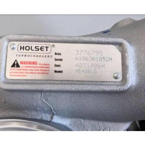 HY40V turbo HE400VG 5322530 504252242 3776795 turbo for Iveco Truck with CURSOR 8 engine