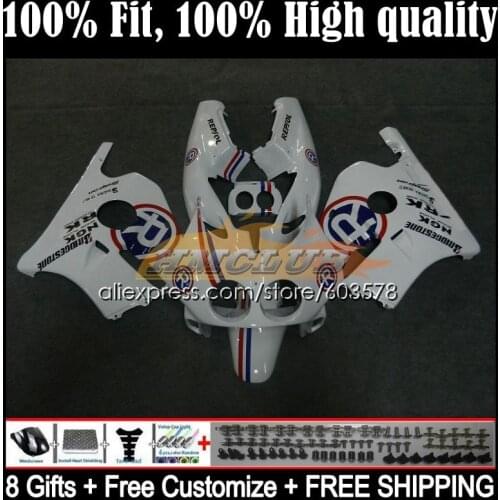 Injection For HONDA CBR 250 250RR 1990 1991 1992 1993 1994 43CL.37 CBR250RR MC22 CBR250 R RR 95 96 97 98 99 Fairing white R