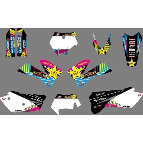 3M 1056 Motorcycle Team Graphic & Backgrounds Decal Sticker Kits for KTM EXC 2005 2006 2007