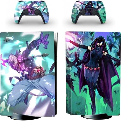 Fortress Style PS5 Disc Edition Skin Sticker for Playstation 5 Console & 2 Controllers Decal Vinyl Protective Skins Style 1