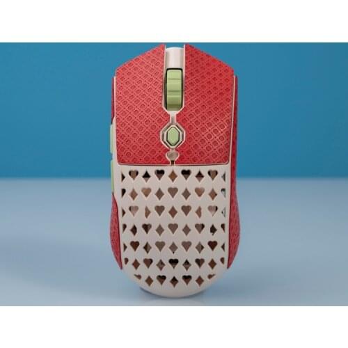 BTL DIY Handmade Non Slip Suck Sweat Mouse Lizard Skin Grips Skates for Gretxa Without Mouse