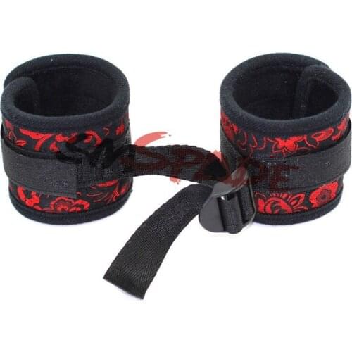 New Bondage Adjustable Fetish Sex Toy Cloth Handcuffs Restraint Wristcuffs RolePlay Sex Game Playing Fun