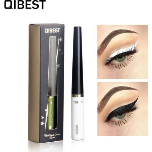 16 Color Liquid Colored Eyeliner Waterproof Makeup Glitter Eye Liner Long Lasting Matte White Blue Brown Women Colorful Eyeliner