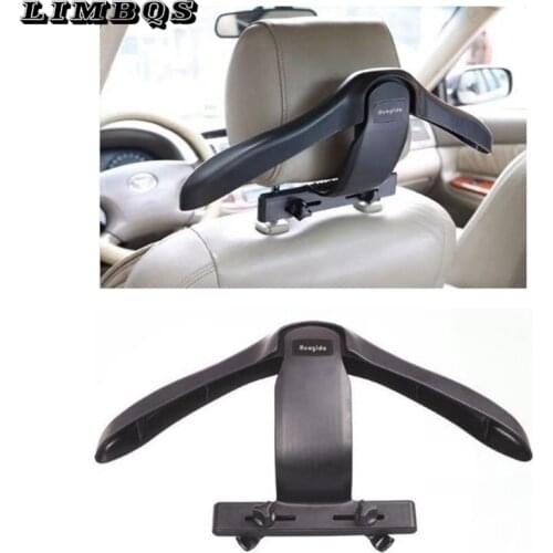 Car seat hanger for BMW f10 f30 f15 universal soft coat hangers back seat headrest clothes jackets suits holder organizer mounts