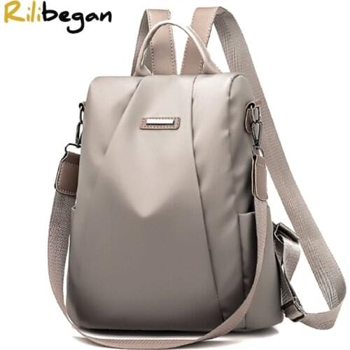 Vintage Women Backpack Bag PU Leather Shoulder Bag for Women Travel Backpack Bag Female Crossbody Fashion Women Backpack Bags