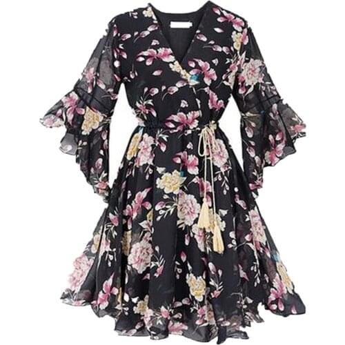 Летние шифоновые платья WHooHoo China At AliExpress