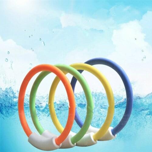 2021 1Pc Practical Childrens Pool Toys Fashion Underwater Diving Circle Competition Toys Summer Fun Swimming Accessories pool