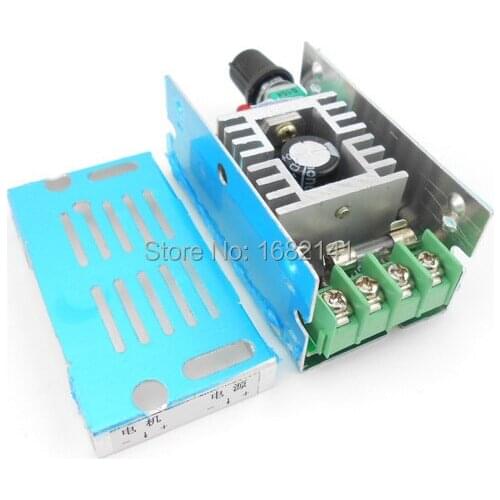 10pcs/lot,PWM DC Motor Stepless Speed / Pulse Driver Speed Regulate Control Switch / Governor 12V / 24V / 60V 10A 600W Regulator