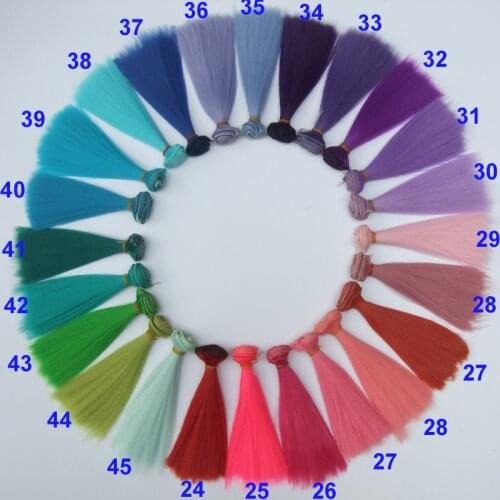 15cm doll hair for BJD doll diy handmada doll trees