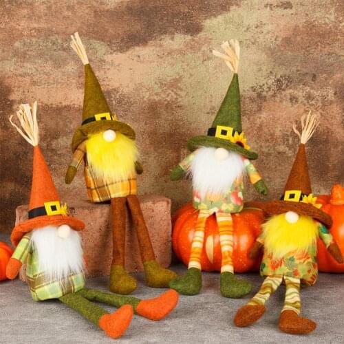 16-inch Thanksgiving Dwarf Gifts Holiday Decorations Childrens Birthday Gifts Handmade Tomte Plush Dolls Faceless Dolls