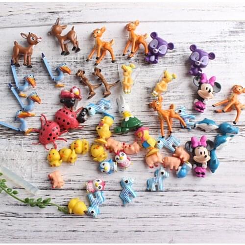 2-5cm wholesale Cute Mini Littlest animal Pets bear Bird Action Figure Incubation Toy Nursery Playset kids Colleggtibles