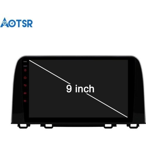 Aotsr Android 8.1 Car DVD Player GPS Navigation For Honda CRV 2017 2018 Radio Multimedia Auto Radio Head Unit 2 Din WIFI Satnat